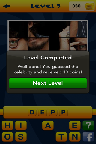 Guess the Celebrity Quiz Word Game screenshot 2