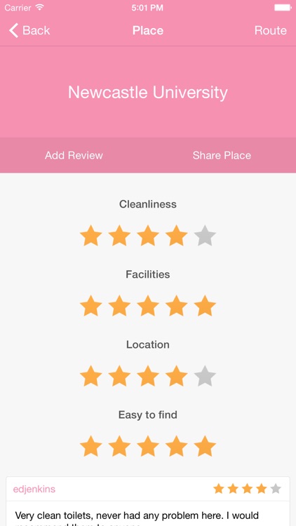 Gender Neutral Toilet Finder