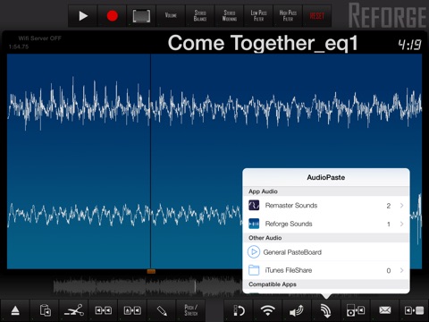 Reforge - Waveform Editor screenshot 3