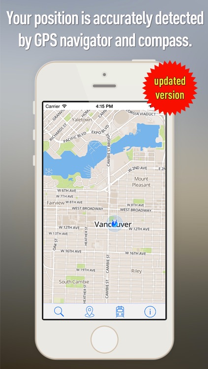 Offline Map Vancouver - Guide, Attractions and Transports