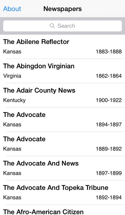 Vintage Newspapers