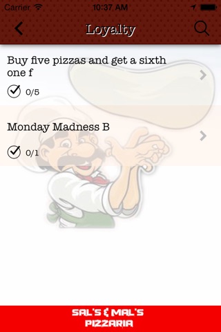 Sal's and Mal's Pizzaria screenshot 3
