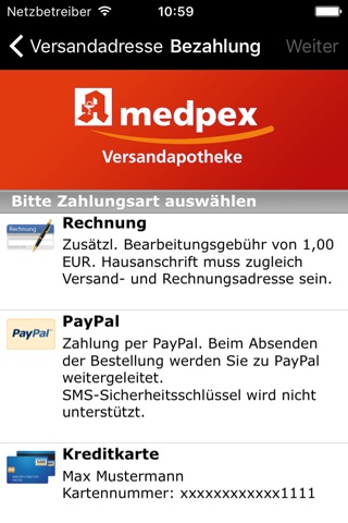 medpex Apotheken-Versand screenshot 4