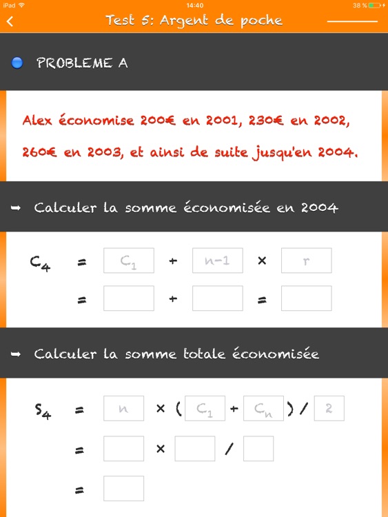 Arithmetic Sequences screenshot-4