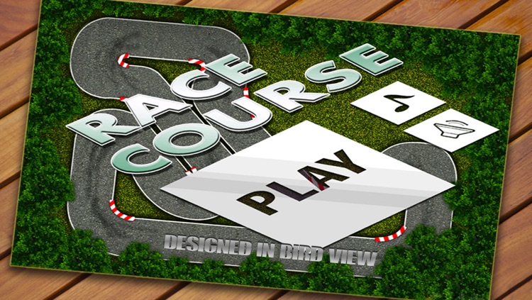 Race Course Tracks - Unique Birds Eye View Car Racing Game