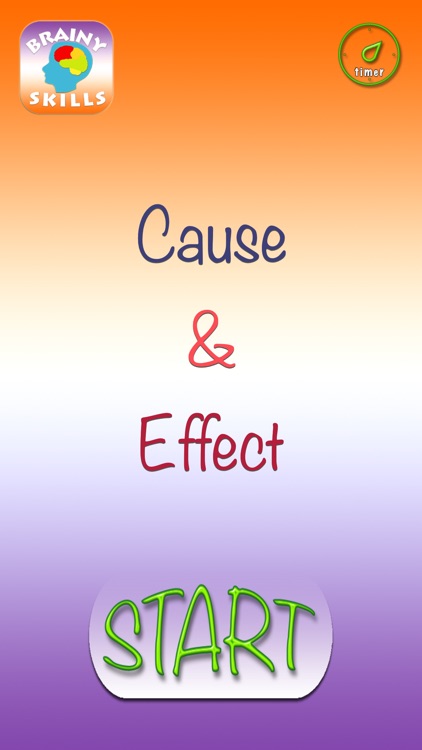 Brainy Skills Cause and Effect
