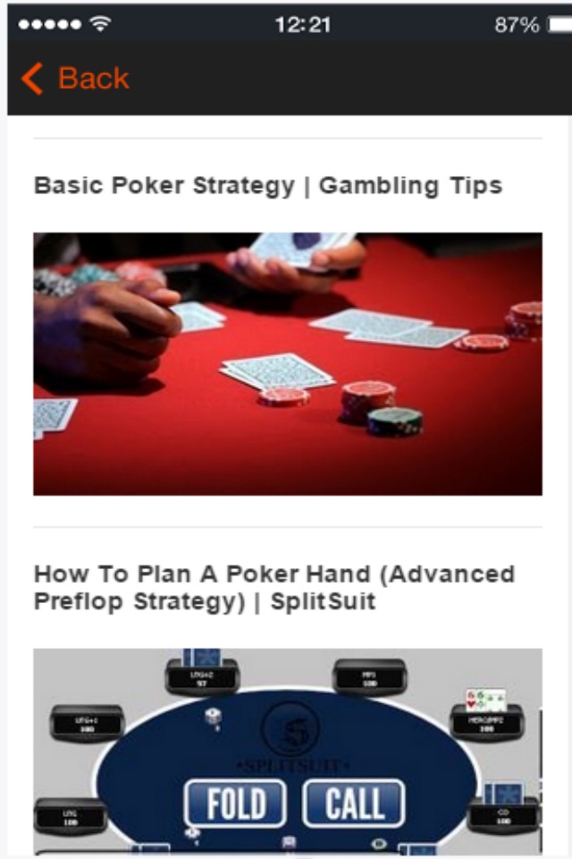 Poker Tips - Learn How to Play Poker screenshot 3