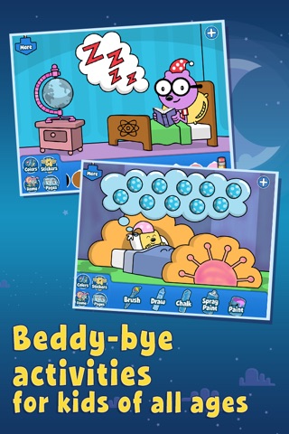 Good Night Wubbzy Bedtime Counting screenshot 4