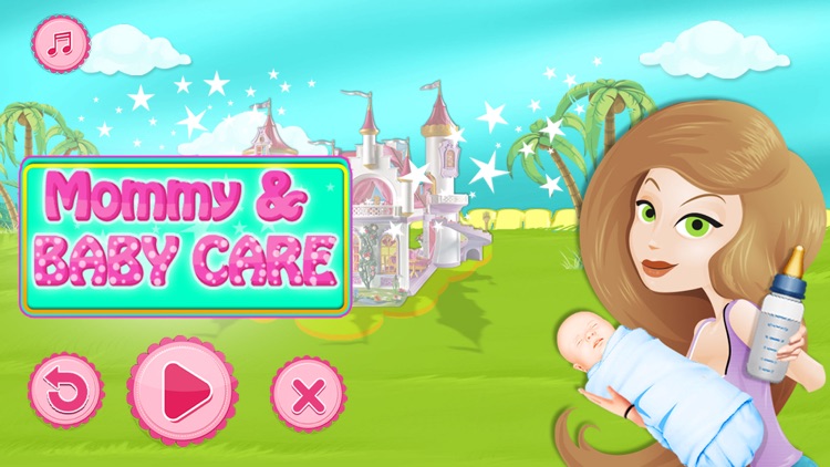 Mom and Baby Care - Cute Newborn Baby Sleeping and Home Adventure screenshot-4