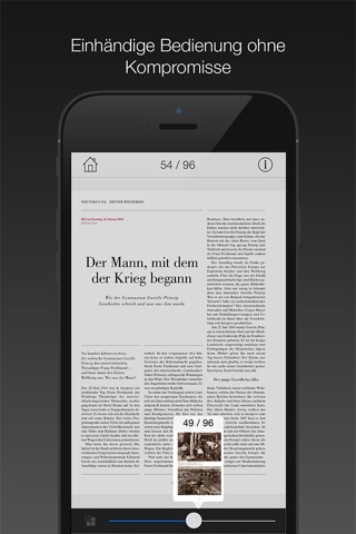 NZZ Fokus screenshot 3