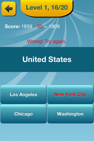 Capital Cities Of The World Countries Quiz screenshot 3