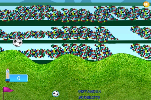 Flying Soccer Ball - Ultimate Glider Football Madness screenshot 2
