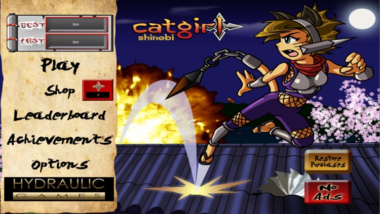 Catgirl Shinobi Free: A New Ninja Run and Jump Adventure Game