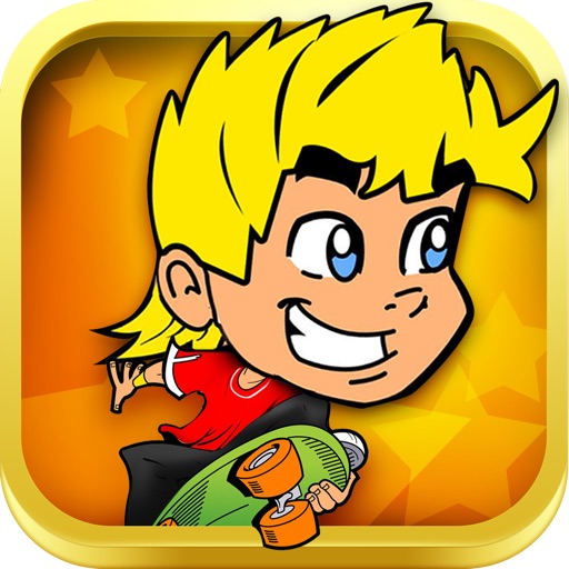 Awesome RockStar Skateboard Adventure iOS App