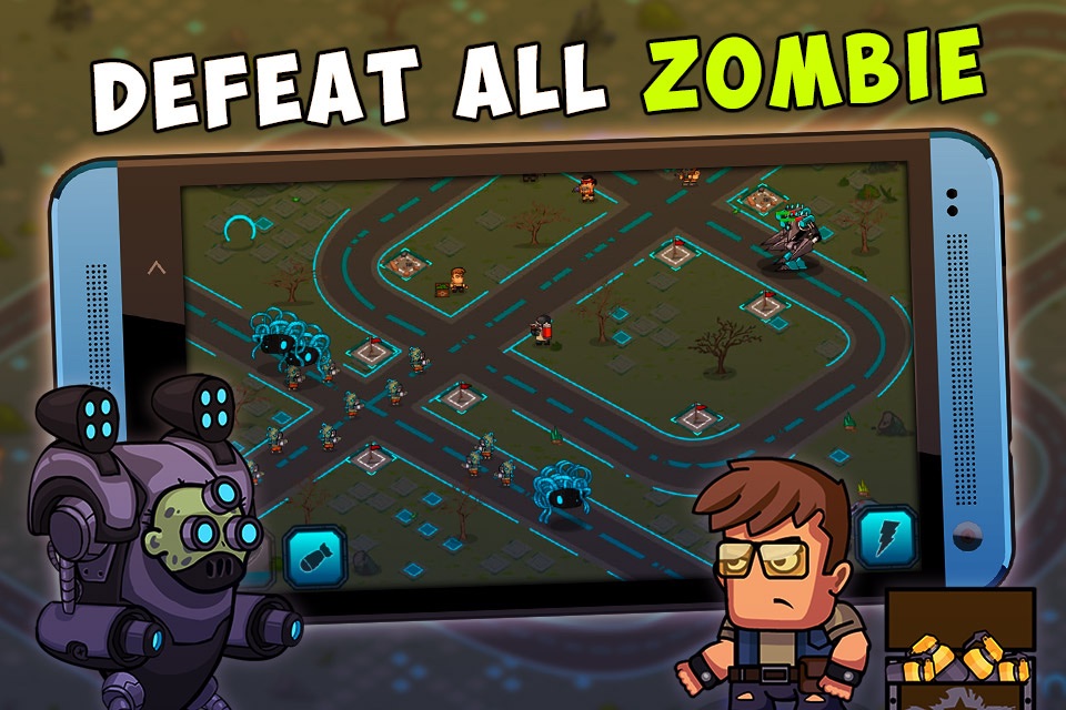 Cyborg Zombie Defence screenshot 3