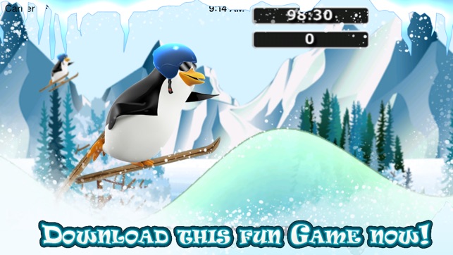 Skiing Penguin Free - The Alpine Ski Adventure(圖4)-速報App