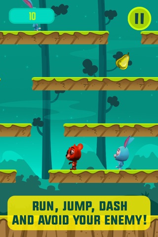 Angry Bear – Bears vs. Rabbits Running & Jumping Game screenshot 2