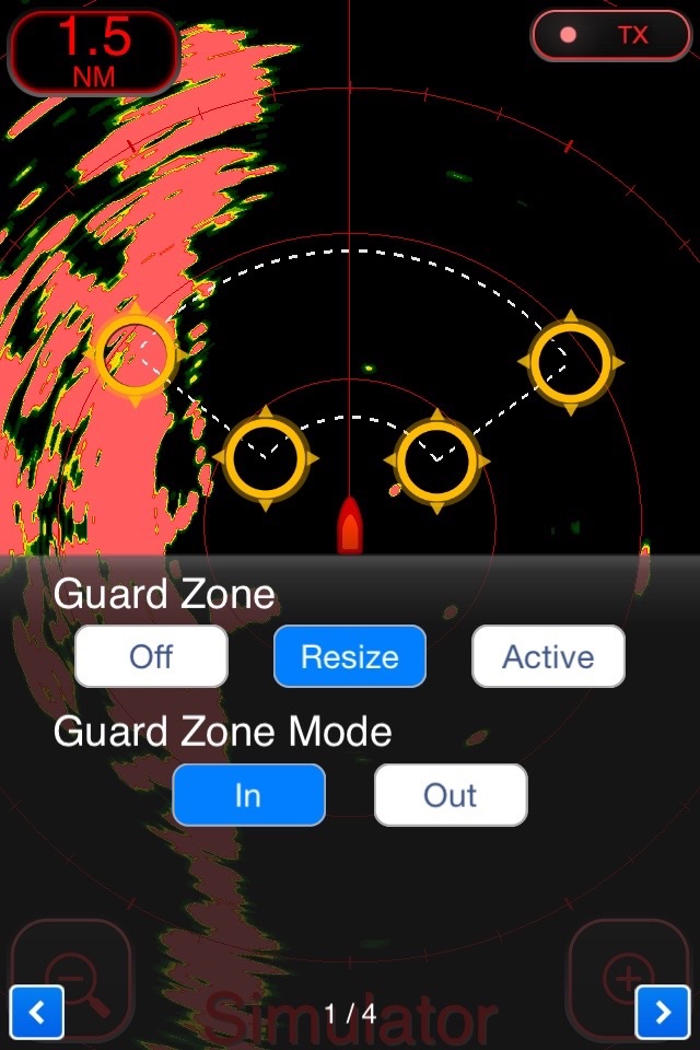 Marine Radar Simulator screenshot 2