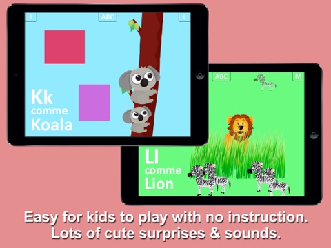 Apprendre l'alphabet en s'amusant (complet) - Jeux pour apprendre l'alphabet screenshot 3