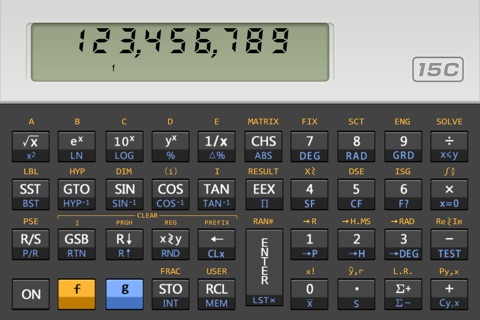 HP-15C Scientific Calculator screenshot 2