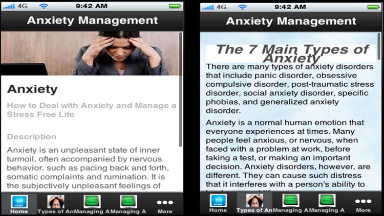 Anxiety Management App