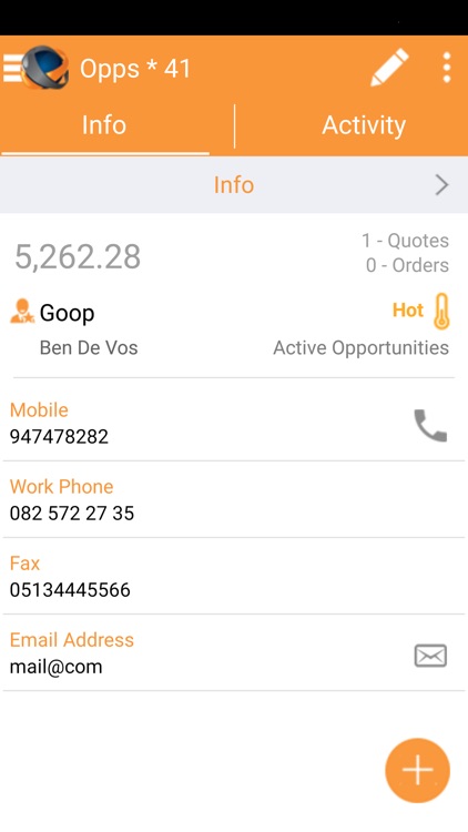 Odyssey CRM Mobile