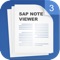 SAP Note Viewer for iPhone is a simple and easy to use application for searching, viewing and managing SAP Notes