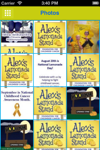Alex's Lemonade Stand Foundation Mobile screenshot 3