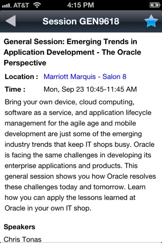 Oracle ADF In Touch screenshot 3