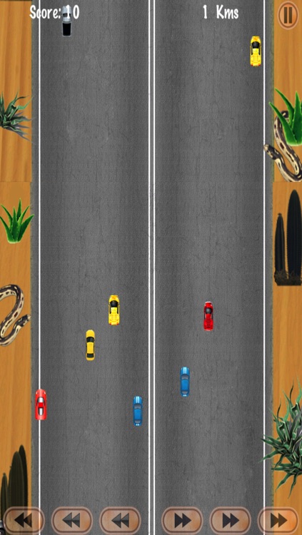 Car Rally Race Distance Sprint Racing Game