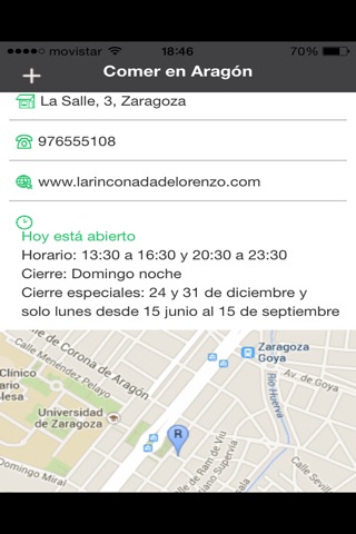 Comer en Aragón screenshot 4