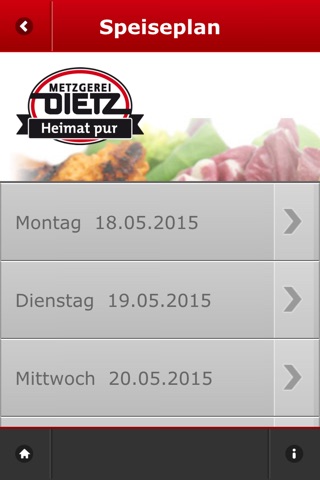 Dietz Mittagstisch screenshot 3