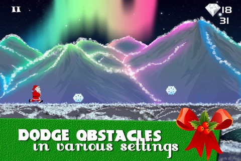 A Santa Xmas Run - Festive Holiday Season Christmas Running Game screenshot 4