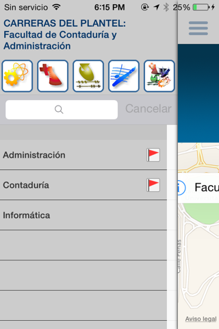 Oferta Licenciatura UNAM screenshot 4