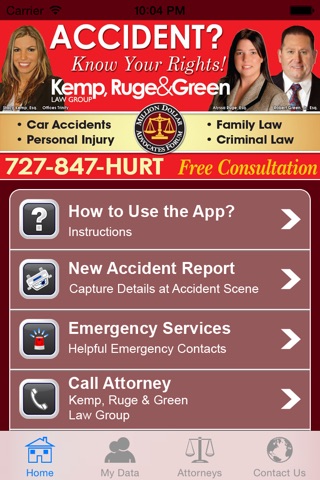 Accident Help by Kemp Law screenshot 2
