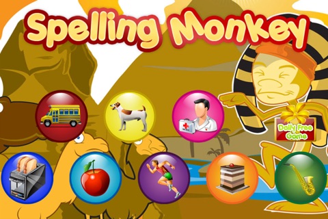 Spelling Monkey Learn First Words for Kids and Toddlers - Listen and Spell screenshot 4