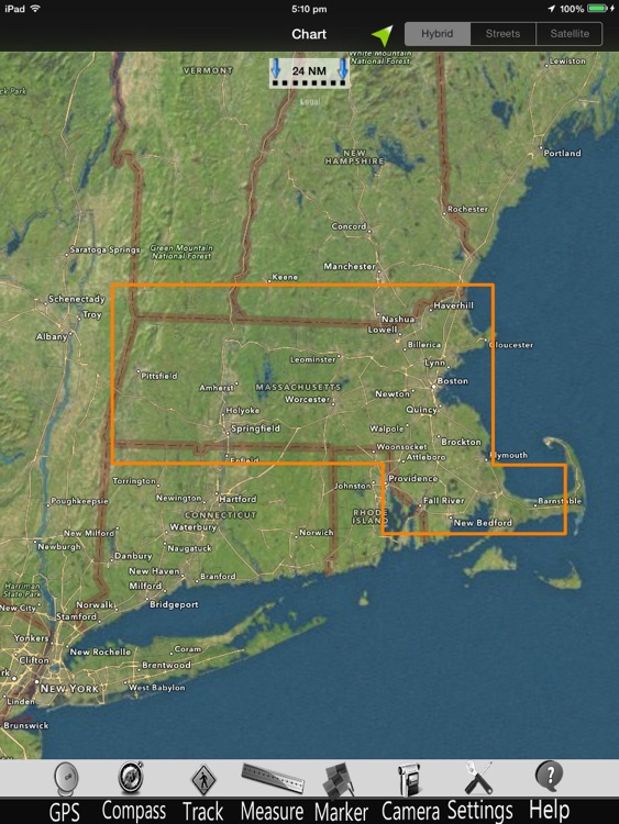 Massachusetts Lakes Charts Pro screenshot-4
