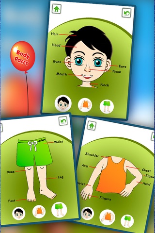 Body Parts For Kids by Tinytapps screenshot 2