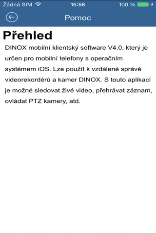 DINOX mobile client screenshot 2