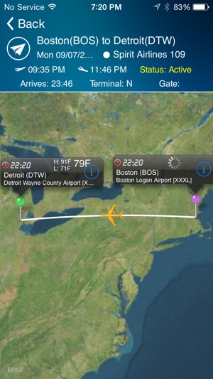 Detroit Airport Pro (DTW) Flight Tracker Wayne County(圖1)-速報App