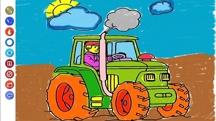 Coloring Pages Vehicles