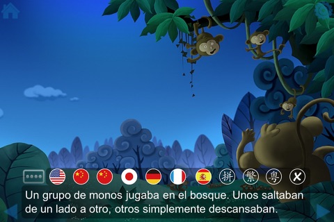 RyeBooks: The Monkeys Who Tried to Catch the Moon - by Rye Studio™ screenshot 3