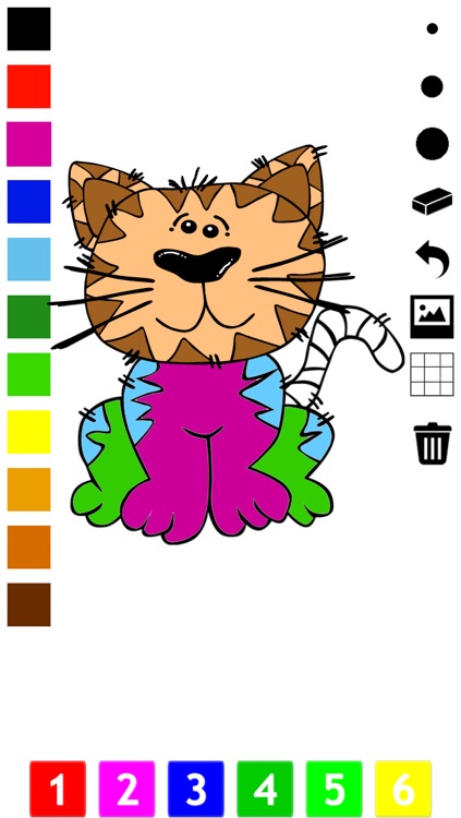 Cat Coloring Book for Little Children: Learn to draw and color cats, kittens and funny pet scenes