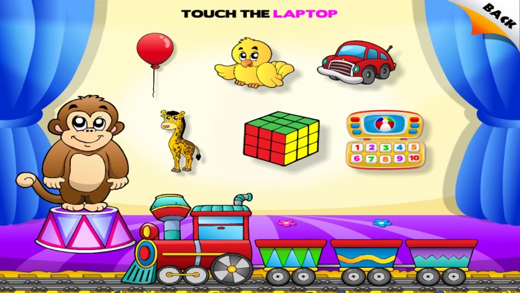 Toys Train • Kids Love Learning Toys: Fun Interactive Adventure Game with Animals, Cars, Trucks and more Vehicles for Children (Baby, Toddler, Preschool) by Abby Monkey® screenshot-3
