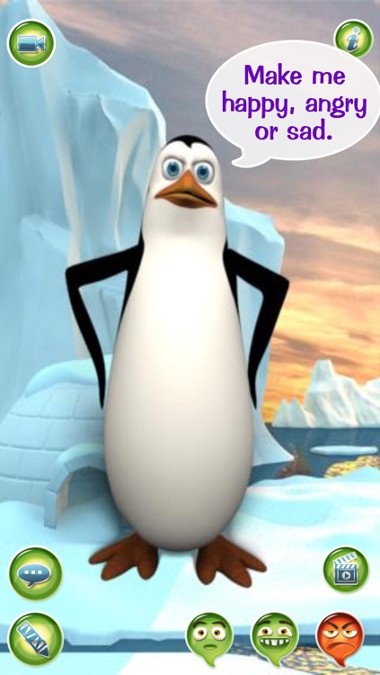 Hi, Talky Pat! FREE - The Talking Penguin: Text, Talk And Play With A Funny Animal Friend screenshot-4