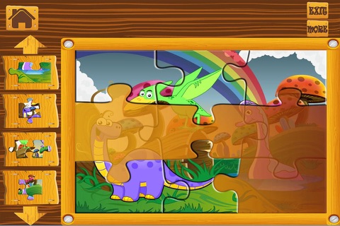 Dinosaurs World Kids Puzzle Game screenshot 2