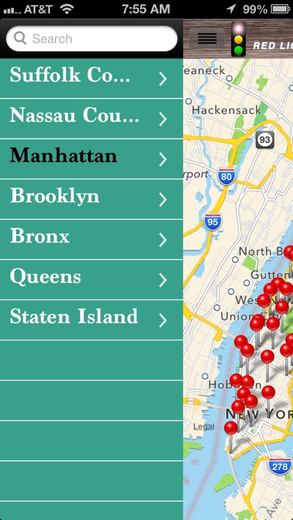 NYC & LI Red Light Camera
