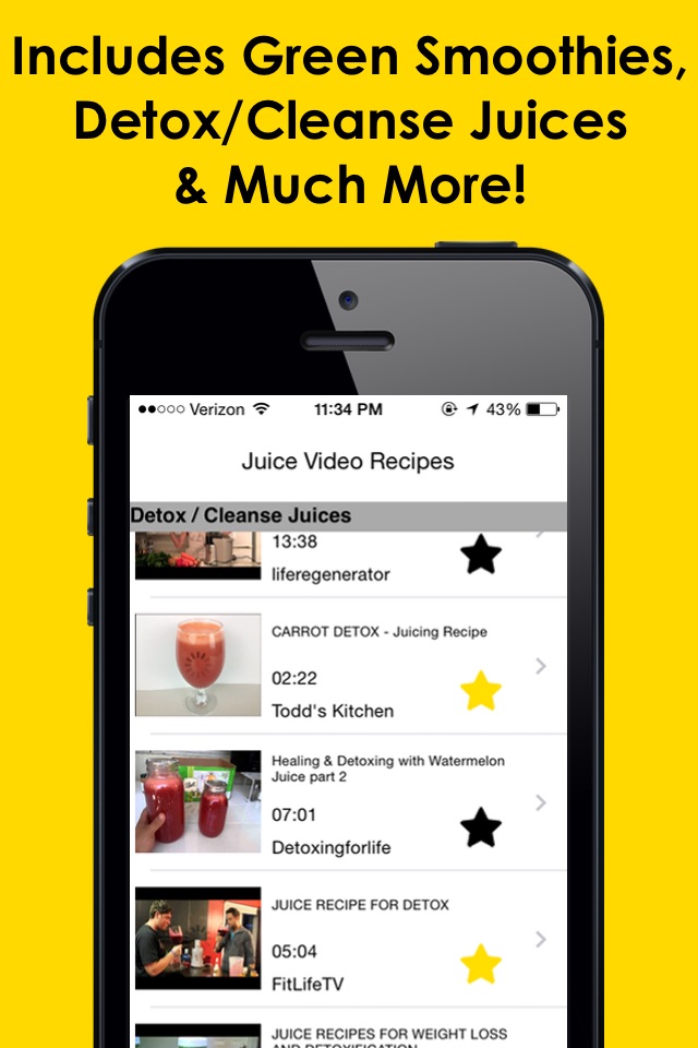 Juice Recipes Pro: Smoothies & Juice Video Tutorials screenshot 2