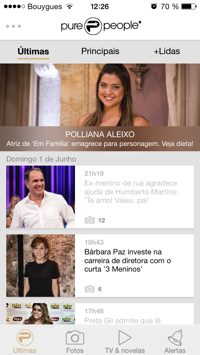 How to cancel & delete Purepeople Brasil: últimas notícias dos famosos from iphone & ipad 1