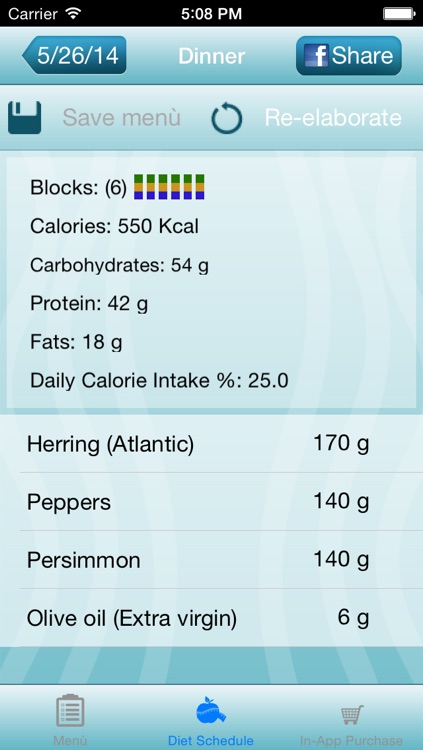 My Zone Diet screenshot-3